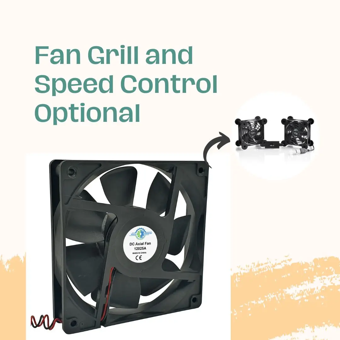 Air Cooling Fan, 120mm, Axial, 12V - detail 16