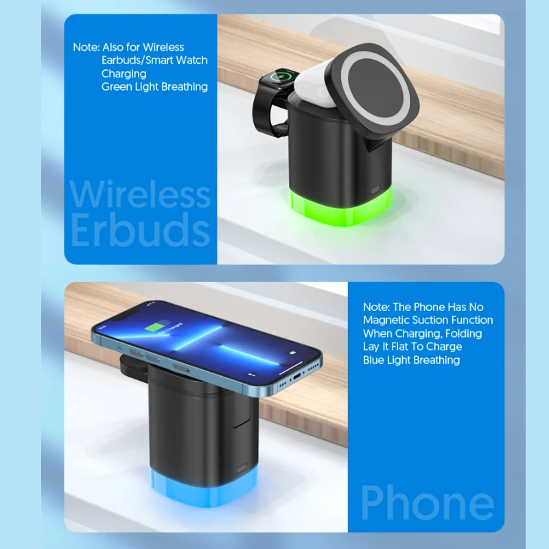 4 in 1 wireless charger for iphone