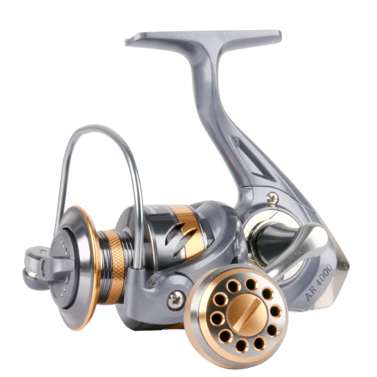 Wholesale Saltwater Carp Spinning Fishing Reel Ratio Metal Spool Nylon