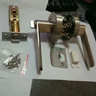 Lockset Door Lockset Heavy Duty Zinc Alloy Tubular Lever Locksets ANSI Grade 3 Door Lockset