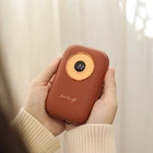 Retro Mini USB 10000mAh Power Bank Hand Warmer Portable Treasure Warm Baby USB Charger Hand Warmer With Digital Display