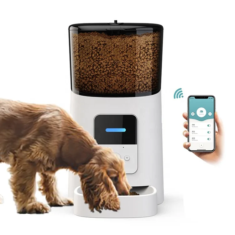 Hot Sale Ce Certified Smart Dog Cat Food Dispenser 6l Large Capacity Wifi  App Microchip Timed Auto Feed Automatic Pet Feeder - Buy Automatic Pet  Feeder,Luxury Sublimation Automatic Pet Bowls & Feeders