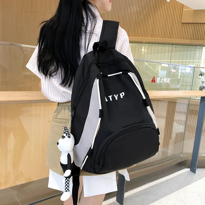 Wholesale Nylon Top Quality Outdoor Travel Laptop Backpack Unisex College High Schoolbags Waterproof Students Backpack