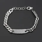 Silver Bracelet Silver Wholesale High Quality Custom Engagement 925 Silver 2021 Fashionable Bracelet