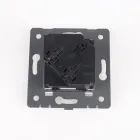 Insert Plug Socket Touchall Eu Standard Glass Modern 16a 220V Insert Safe Plug Wall Socket