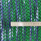 Cotton Soft Customized Green Polyester Waffle Weave Cotton Nylon Boucle Tweed Fabric