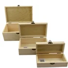 Box Jewelry ODM Customized Luxury Gift Pine And Bamboo Solid Wood Box Jewelry Or Small Jewelry Storage Box
