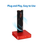 Datage USB3.1Pocket SSD Case M.2 Docking Station NGFF MSATA Slot