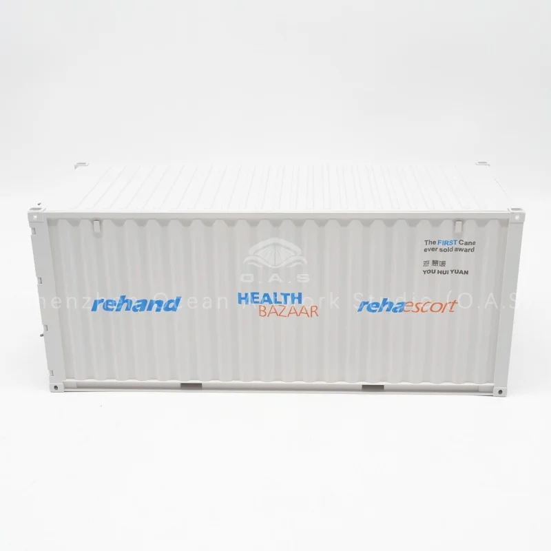 loas container model factory customized scale120 plastic crafts shipping boxes rehand container model-12