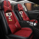 Cover Breathable Universal Cute Style Car Seat Cover Fashion Luxury Cartoon Mouse Printed High Quality Car Seat Cover