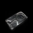 Plastic Storage Tray Heat Sealing PET PP Plastic Frozen Meat Food Storage Tray