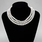Pearl String Hot Selling 8-9mm Whi8-9mmte B Quality Natural Freshwater Pearl String