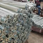 Steel Roller Conveyor Roller DP1400 Gravity Steel Tapered Roller / Taper Roller For Curve Roller Conveyor