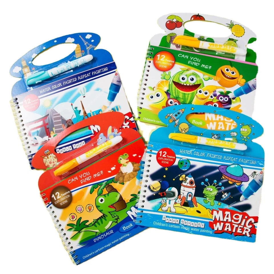 Children's Magic Doodle Water Picture Book Toy Drawing Book Magic Water  Book Painting With Clean Water - Buy Magic Water Book,Drawing And Learning  Book,Top Model Drawing Book Kids Product on Alibaba.com