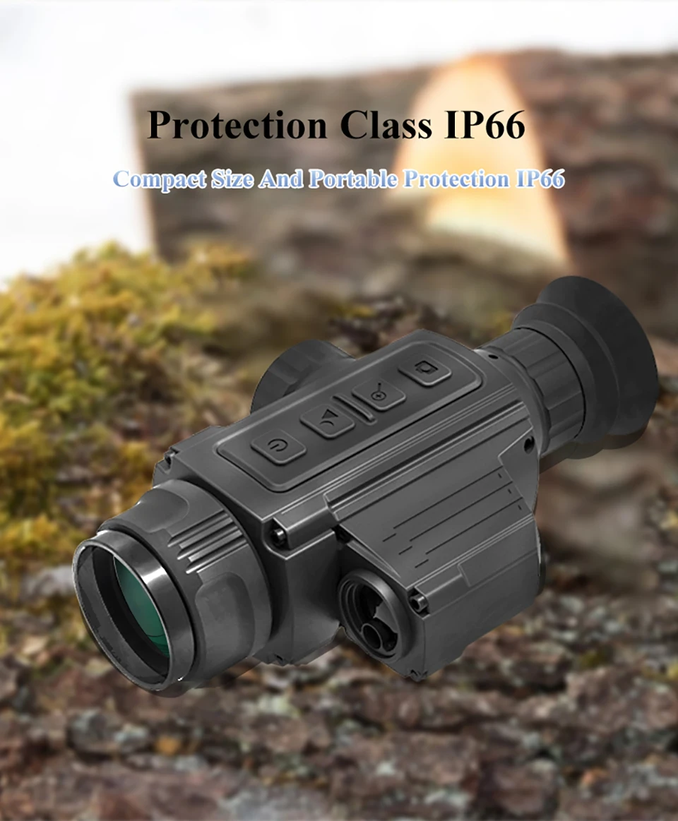 640*512 Monocular Hunting Cooled Thermal Imager Laser Range Thermal