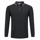 Polo 2021 Manufacturer Hot Sale Hoodie Round Neck Sweatshirt Long Sleeve POLO Shirt Logo Can Be Customized