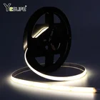 Led Led Led Led Strip Light 2019 Next Generation Dot Free 180deg Waterproof Led Light Cob Flexible Led Strip White Light