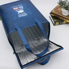 Bag Insulated Shopping Bag Manufacture Foldable Shopping Insulated Food Delivery Tote Promotional Non Woven Cooler Bag
