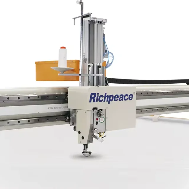 Computerized Single Needle Frame type Quilting Machine-lifting Head