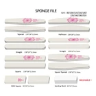 Nail Nail File Nail File Custom Professional Manufacturer Personalized Double Sided Nail File Custom Design Nail File