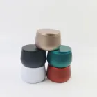 Candle Black And Gold Candle Container Empty Tin Can For Candle Making