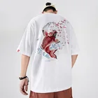 Shirts Men T Shirts 2021 Summer Vintage T Shirt Short Sleeved Embroidered Graphic T Shirts Men