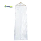 Bridal Bag Wholesale PVC Clear Dust Proof Bridal Wedding Dress Garment Cover Bag