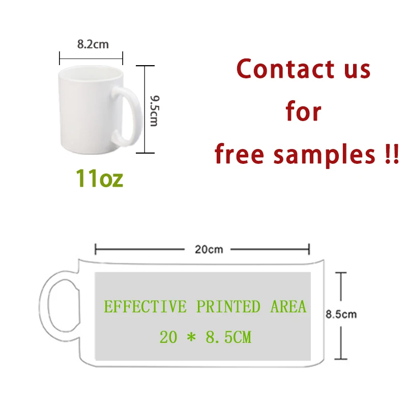 Supply Low Price 11oz White Ceramic Handmade Mug Cup Sublimation Mugs Wholesale