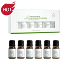Private Label Organic Cosmetic Pure Aroma Oil Essential High Quality Natural Essential Oil Set
