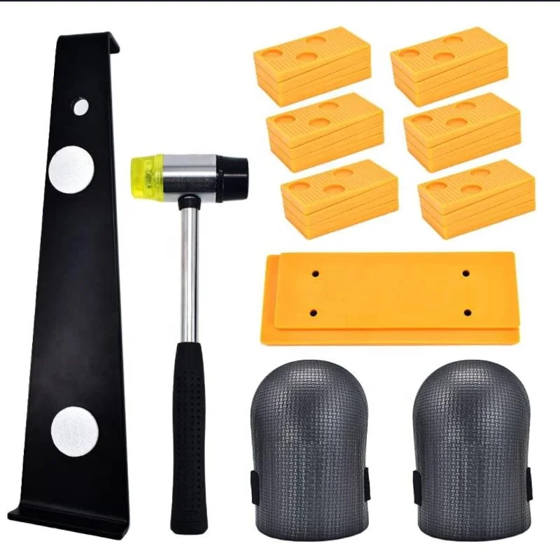 Hammer Pull Bar Spacers Block Laminate & Wood Flooring Installation Kit 