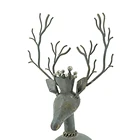 Decoration Festival Hengfa Small Size Indoor Home Decoration Festival Hanging Ornament Gray Deer