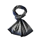 New Scarf Scarf Designer Men Scarf Custom New Model Fashion Viscose Mens Brushed Winter Scarf