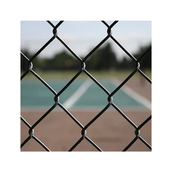 sale high pvc coated chain link fence for tennis courts and highway fencing