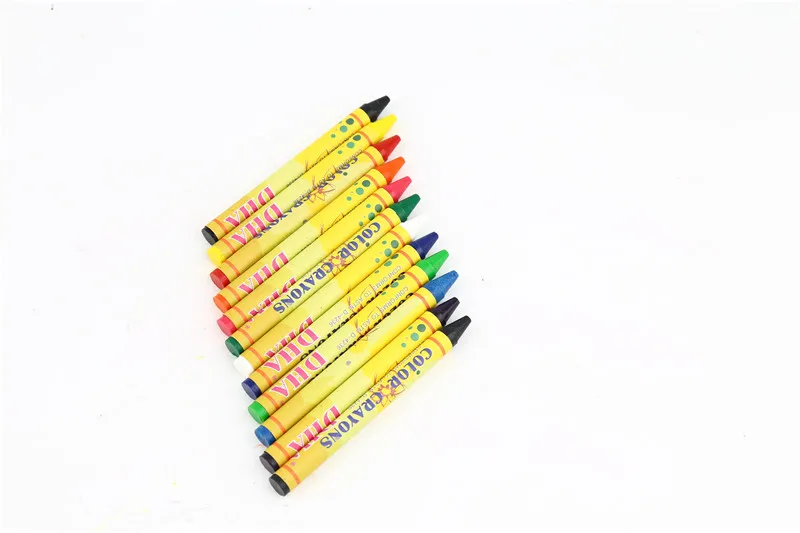 Factory Direct Sale Crayon Washable Erasable With Multi Color Wax Caryon For Kids