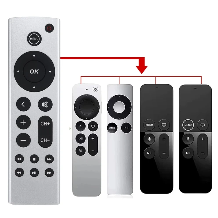 Universal Replacement Infrared Tv Remote For Apple Tv Remote Control 4k
