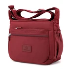 Handbag Bag Portable Durable Waterproof Handbag Crossbody Nylon Shoulder Messenger Bag Women