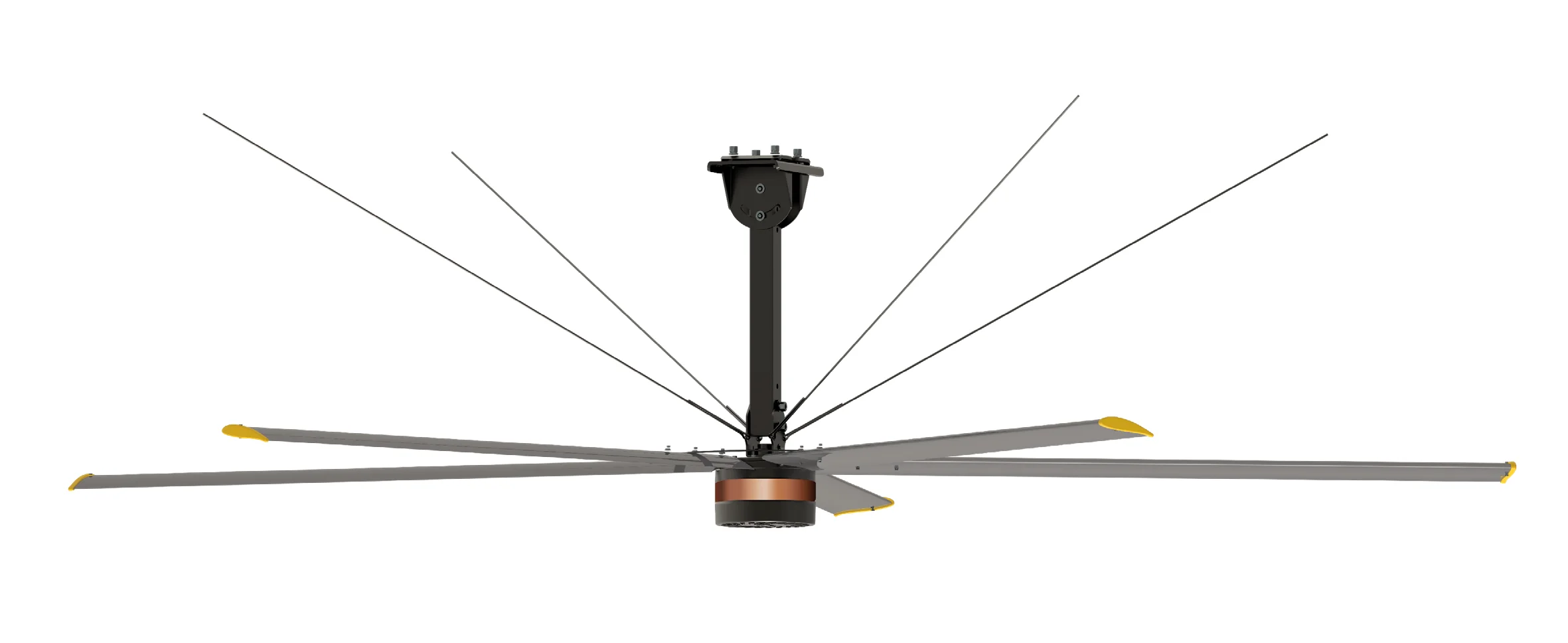 Ceiling Fan, 110V, Aluminum Alloy - detail 12
