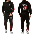 Hoodie Cotton Hoodies OEM Design Men's Jordan Hoodie 50% Cotton Wool Men's Hoodie Pants Set Bamboo Hoodie