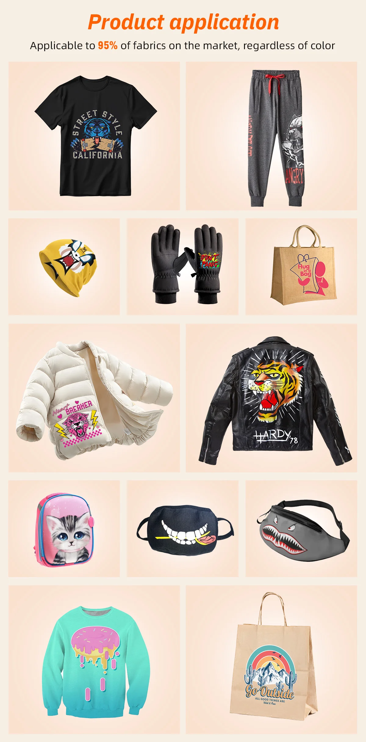 Full-Automatic DTF Printer Machine with 1 Year Warranty Win7/Win10/Win11 Compatible and CMYK+White Print Color