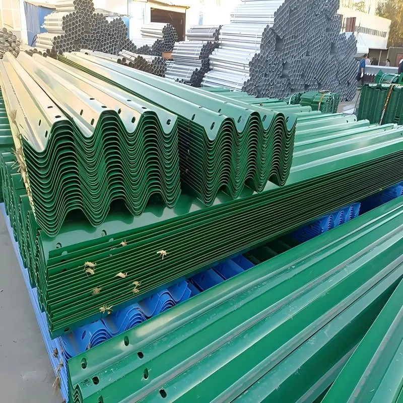 Professional Highways Traffic Barriers Hot Dipped Galvanized Crash Guardrails for Roadways Surface Treatment Made of Steel manufacture