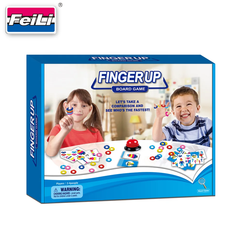 hot new intelligent toys for kids finger up board game set