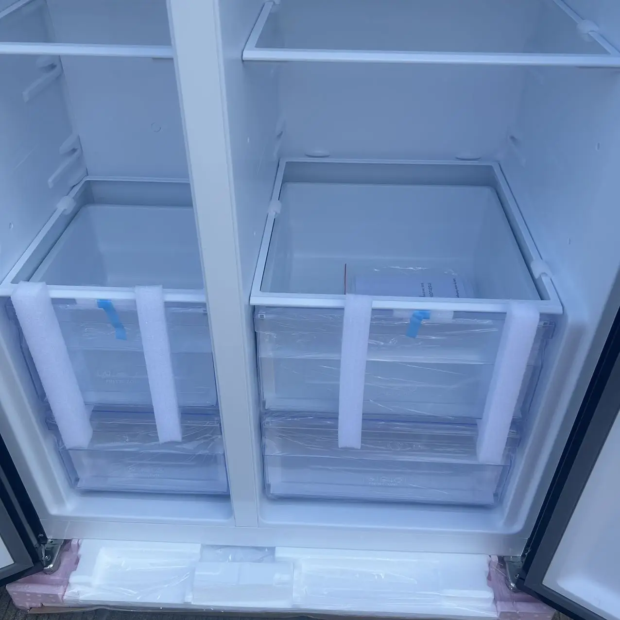 L Double Door Air Cooled Frost Free Smart Fridge Fridges For Home