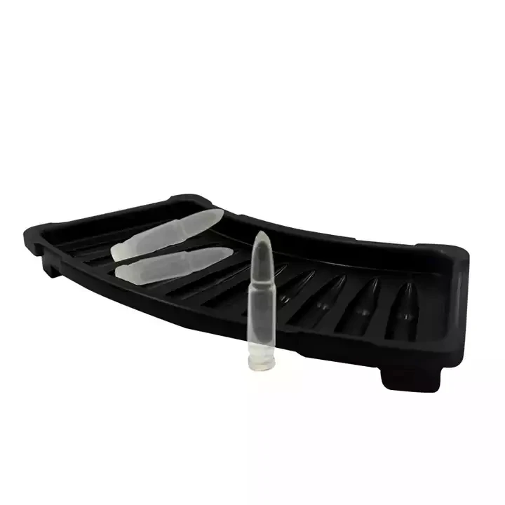 Wholesale Bullet Ice Cube Tray Maker DIY Chocolate Mold Home Bar Accessories Whiskey Wine Ice Cream Tool