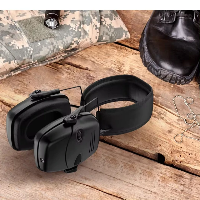Safety Sound Headphone Tactical Earmuff Electronic Noise Reduction Headset Hearing Ear Protection