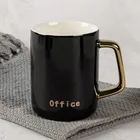 Mug Porcelain 2021 Hot New Products Golden Anchor Mug Custom Logo Porcelain Coffee Mug With Gift Box Package