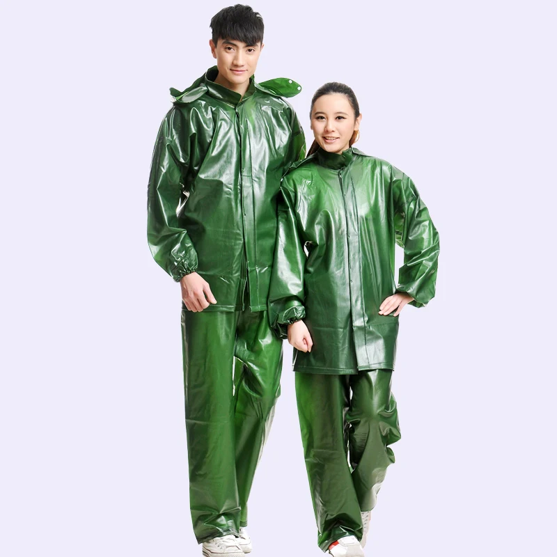 rubber rain gear