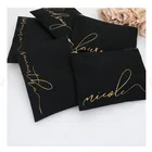 Pouch Cosmetic Zipper Bag Canvas Cosmetic Makeup Bag Pouch Bags Canvas With Custom Logo Printing