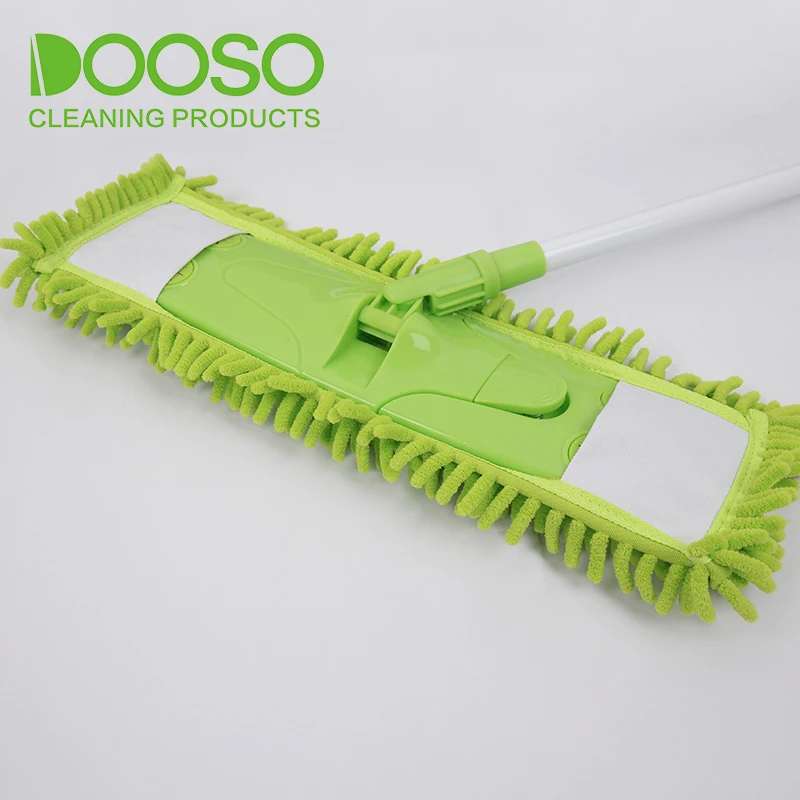 Home cleaning supplies Telescopic pole chenille magic Flat Mop for floor Cleaning