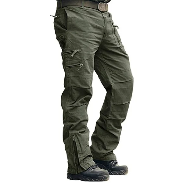 mens military cargo trousers