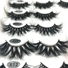 False Eyelash Lash Strips Wholesale Fast Delivery 3D Mink Lashes Hand Made False Full Strip 25mm Mink Eyelash